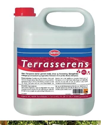 Jernia Terrasserens 4l tilbud