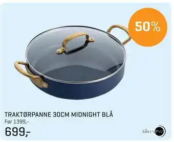 Jernia Traktørpanne 30cm midnight blå tilbud