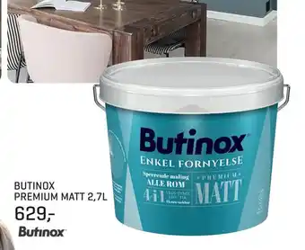 Jernia Butinox premium matt 2,7l tilbud