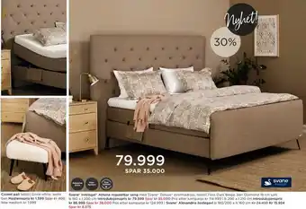 Møbelringen Svane® Intelligel® Athena regulerbar seng tilbud