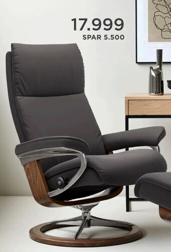 Møbelringen Stressless® Aura Signature hvilestol tilbud