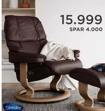 Møbelringen Stressless® Reno Classic hvilestol tilbud