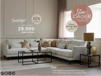 Møbelringen Stockholm modulsofa tilbud