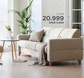 Møbelringen Stressless* Fiona 3-seter tilbud