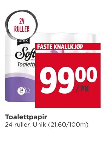 Meny Toalettpapir tilbud