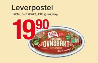 Spar Leverpostei tilbud