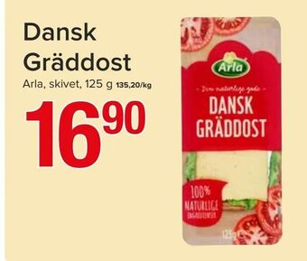 Spar Dansk Gräddost tilbud