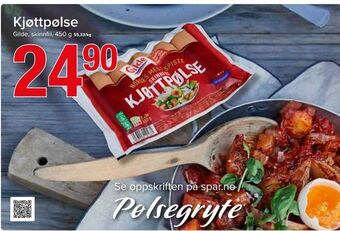 Spar Kjøttpølse tilbud