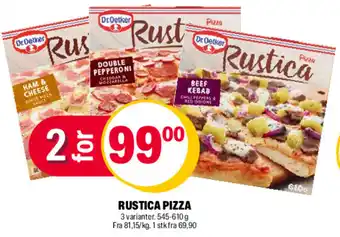 Coop Extra Rustica Pizza tilbud
