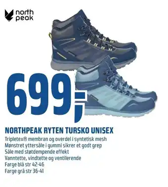 Coop Obs Northpeak ryten tursko unisex tilbud