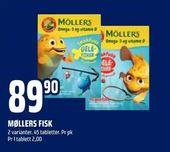 Coop Obs Møllers fisk tilbud