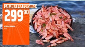 Coop Obs Ferske reker tilbud