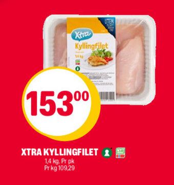 Coop Extra Xtra Kyllingfilet tilbud