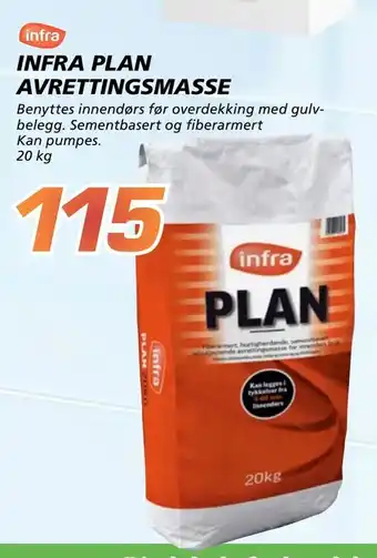 Coop Byggmix Infra plan avrettingsmasse tilbud