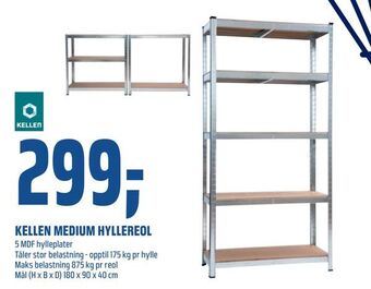 Coop Obs Kellen medium hyllereol tilbud