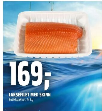 Coop Obs Laksefilet med skinn tilbud