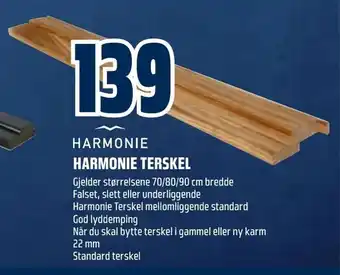 Obs Bygg Harmonie terskel tilbud