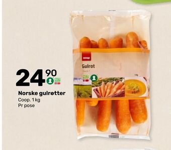 Matkroken Norske gulrøtter tilbud