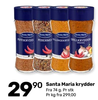 Coop Marked Santa Maria krydder tilbud