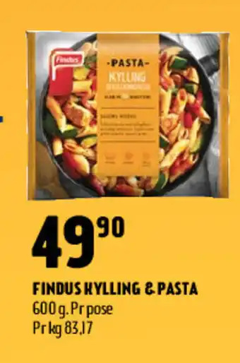 Coop Prix Findus Kylling & Pasta tilbud
