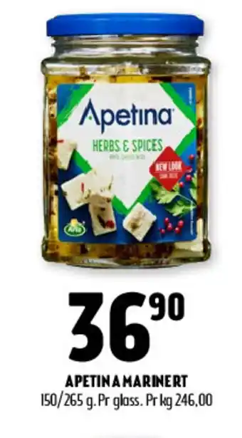 Coop Prix Apetina Marinert tilbud