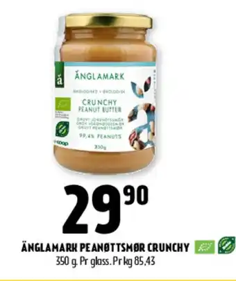 Coop Prix Änglamark Peanøttsmør Crunchy tilbud