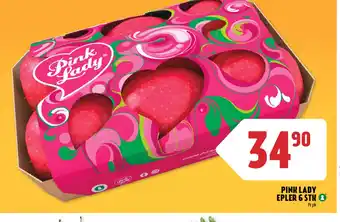 Coop Prix Pink Lady Epler 6Stk tilbud