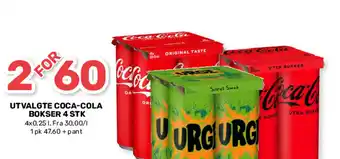 Matkroken Utvalgte Coca-Cola tilbud