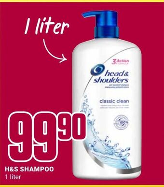 Europris H&s shampoo tilbud
