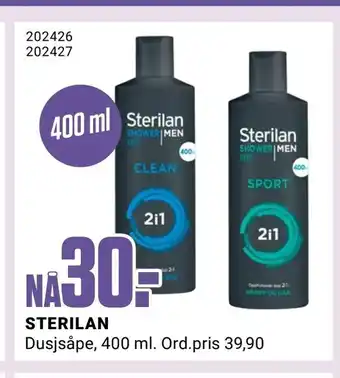Europris Sterilan tilbud