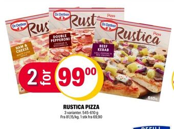 Coop Extra Rustica pizza tilbud