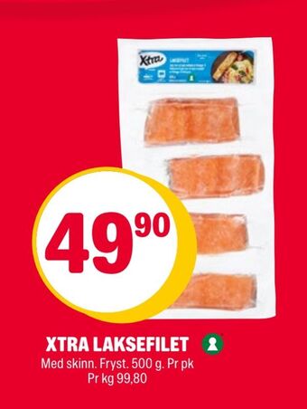 Coop Extra Xtra laksefilet tilbud
