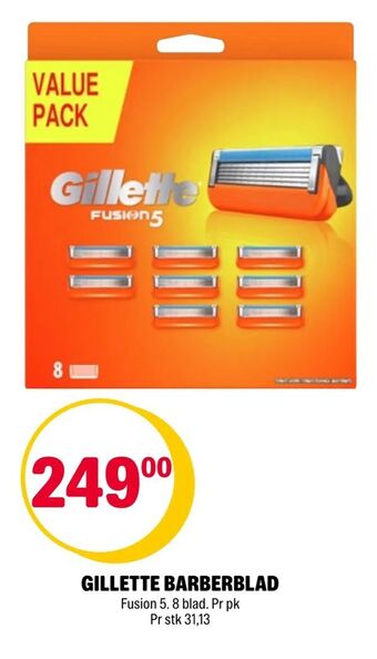 Coop Extra Gillette barberblad tilbud