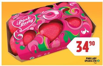 Coop Prix Pink lady epler 6 stk tilbud