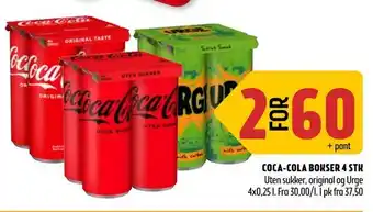 Coop Prix Coca-cola bokser 4 stk tilbud