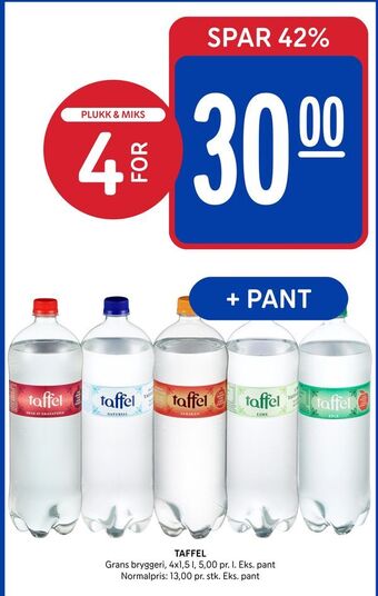 Rema 1000 Taffel tilbud