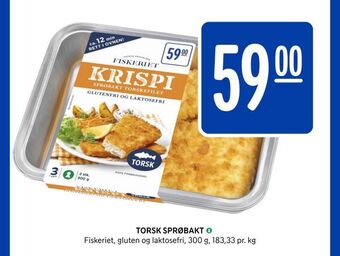 Rema 1000 Torsk sprøbakt tilbud