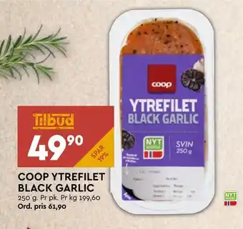 Coop Mega Coop ytrefilet black garlic tilbud