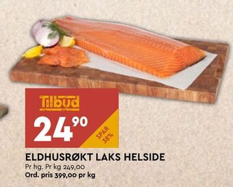 Coop Mega Eldhusrøkt laks helside tilbud