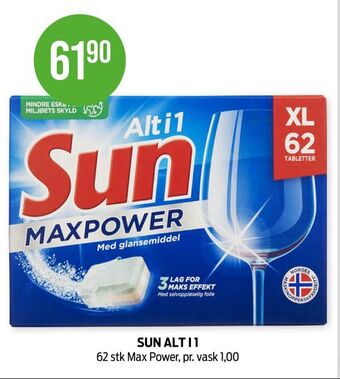 Kiwi Sun alt i 1 tilbud