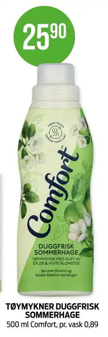 Kiwi Tøymykner duggfrisk sommerhage tilbud