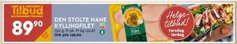 Coop Mega Den stolte hane kyllingfilet tilbud