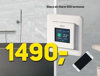 Megaflis Ebeco eb-therm 500 termostat tilbud