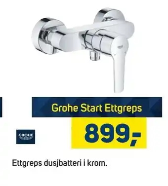 Megaflis Grohe Start Ettgreps tilbud