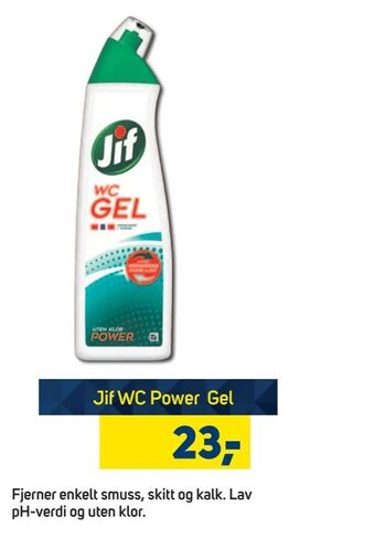 Megaflis Jif WC Power Gel tilbud