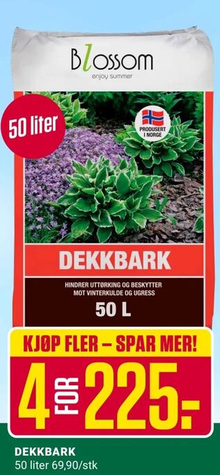 Europris Dekkbark tilbud