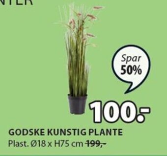 JYSK Godske Kunstig Plante tilbud