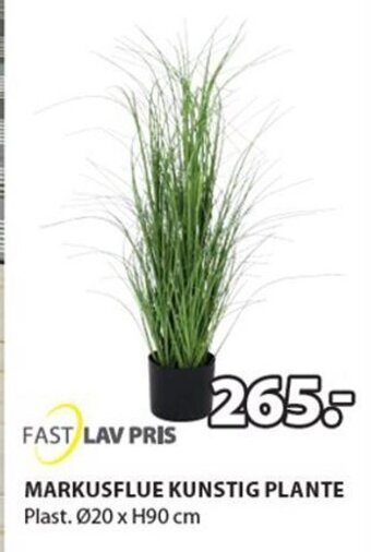 JYSK Markusflue Kunstig Plante tilbud