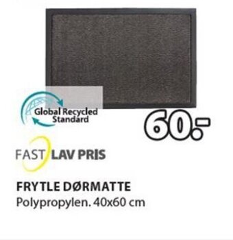 JYSK Frytle Dørmatte tilbud