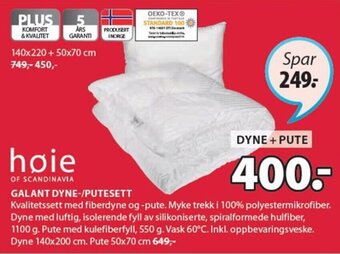 JYSK Galant Dyne-/Putesett tilbud